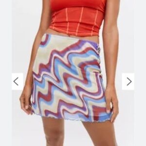 Groovy Urban Outfitters Mini Skirt